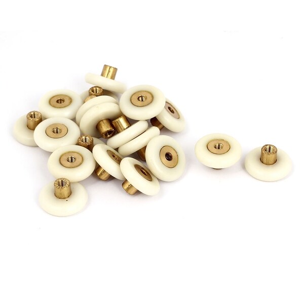 shop 24mm dia sliding pulleys glass shower door rollers wheels