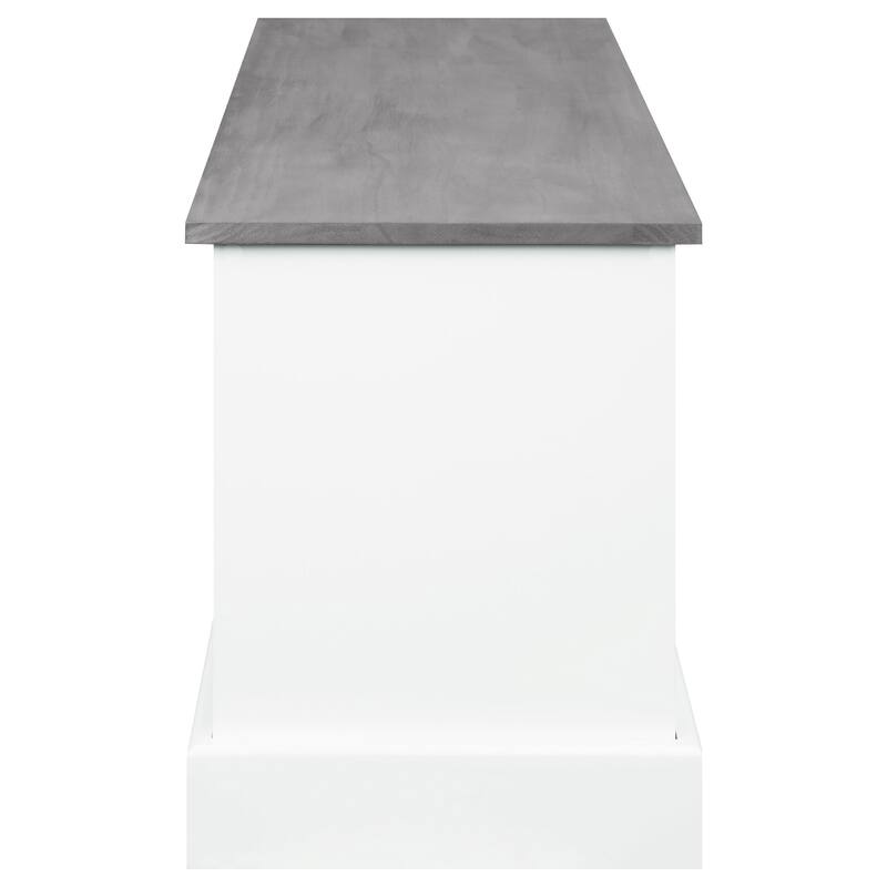 Alma Traditional 3-drawer Storage Bench White