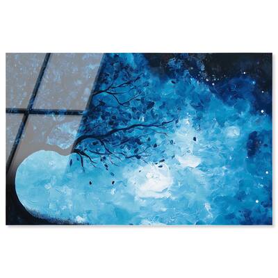 Fire and Ice Tree II Acrylic by Art Remedy, Ready to Hang