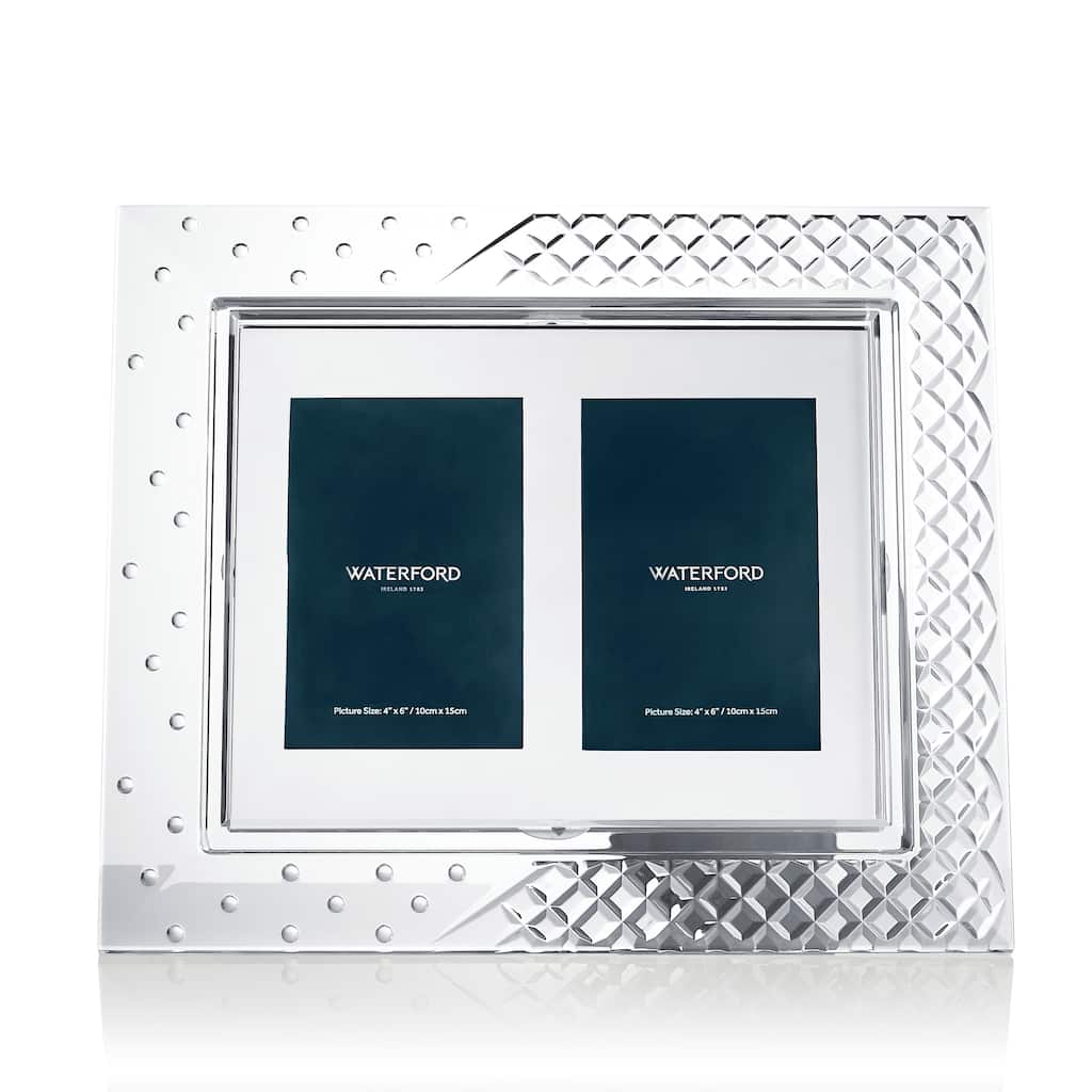 Waterford Celebrations Double Mount Frame 8x10in
