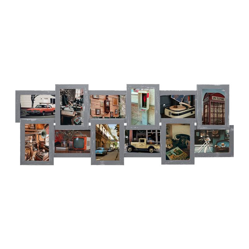 HELLO LAURA 12-Opening Gallery Collage Wall Photo Frame Family Picture Frame