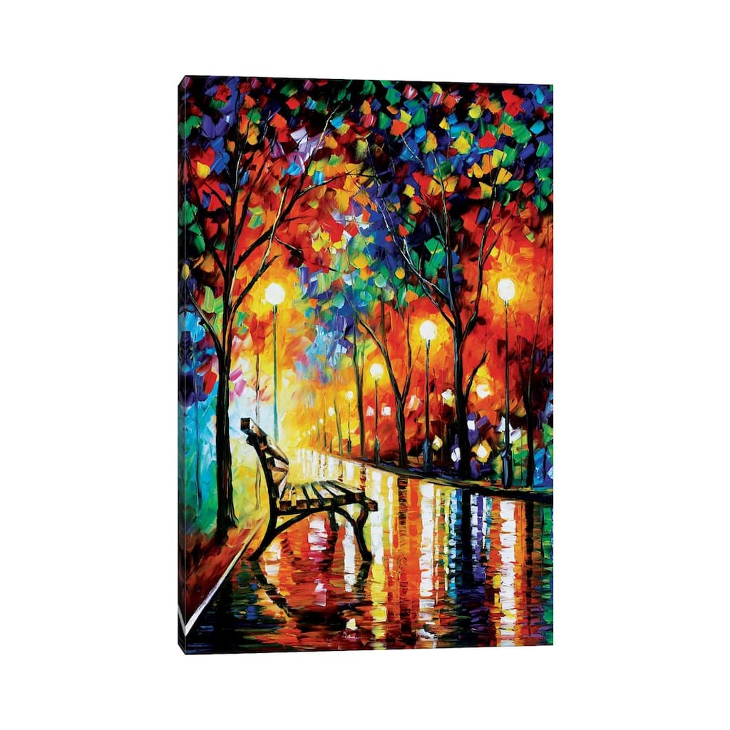 iCanvas "The Loneliness Of Autumn" by Leonid Afremov Canvas Print