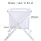 preview thumbnail 8 of 14, BreathableBaby Breathable Mesh Portable Sleeper, From Bedside to Travel