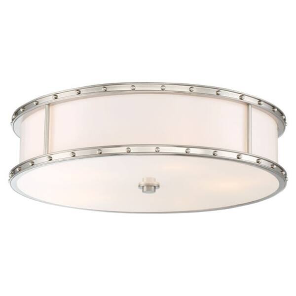 slide 1 of 1, Minka Lavery 20" Wide LED Flush Mount Ceiling Fixture