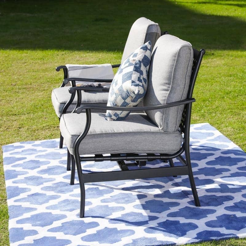 PATIO FESTIVAL Rocking Motion Chair (Set of 2)