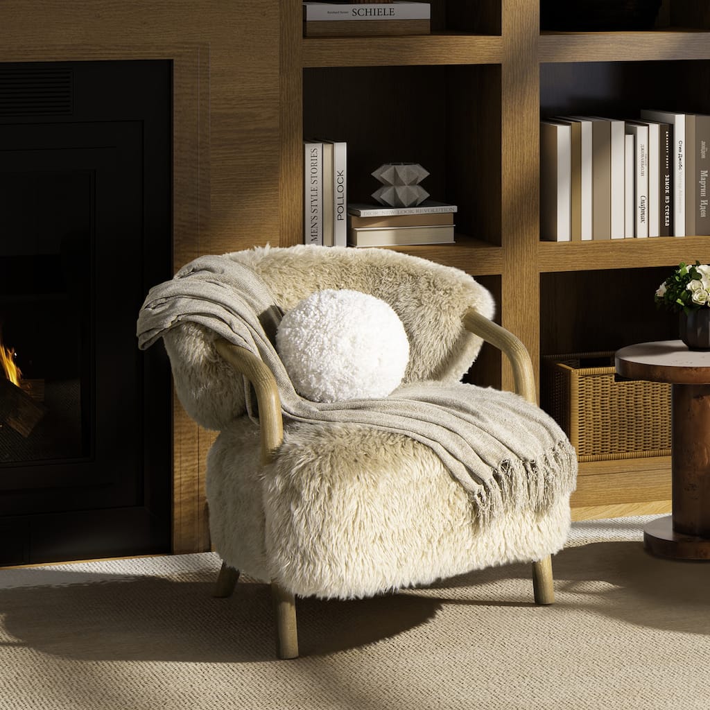 Ayla 9" Round Sphere Accent Ball Throw Pillow