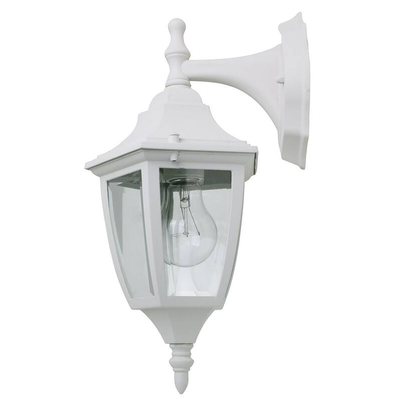 Designers Fountain 1 Light 7" Cast Aluminum Wall Lantern