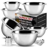 Viking 10-piece Stain Steel Mix Bowl Set With Lids  Mixing & Prep Bowls -  Shop Your Navy Exchange - Official Site