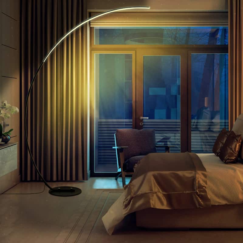 69" LED Arched Floor Lamp
