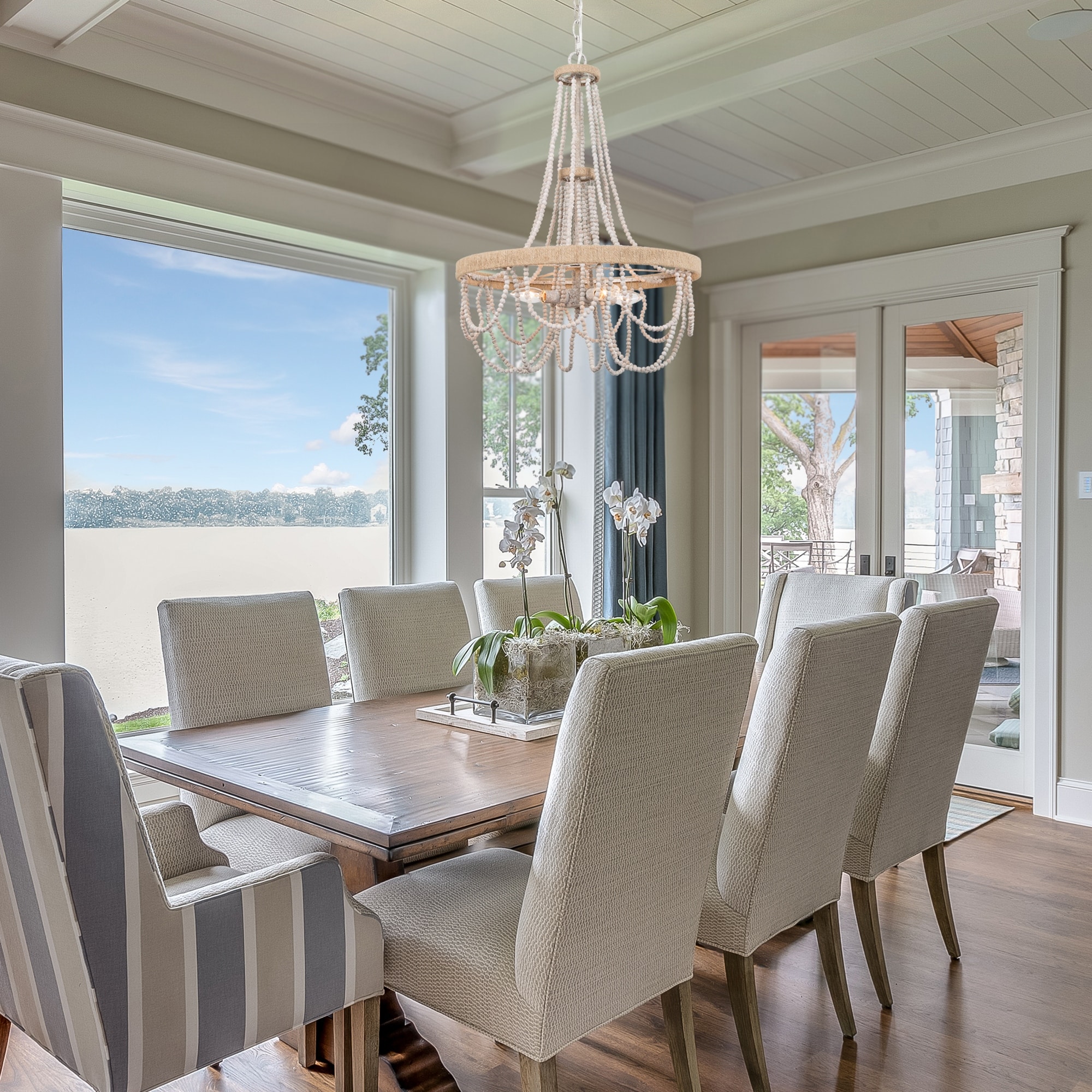 Beachy dining room chandeliers hot sale