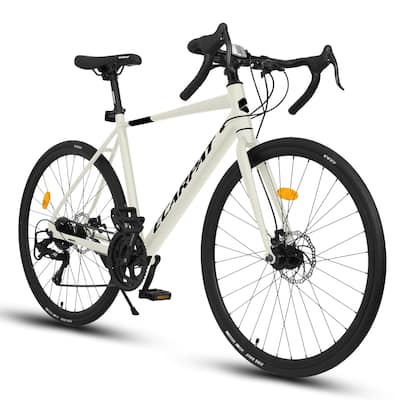 700Cx28 Road Bike, Lightweight Aluminum Frame, Disc Brakes, 16-Speed, Fast Acceleration, Suitable for Men and Women