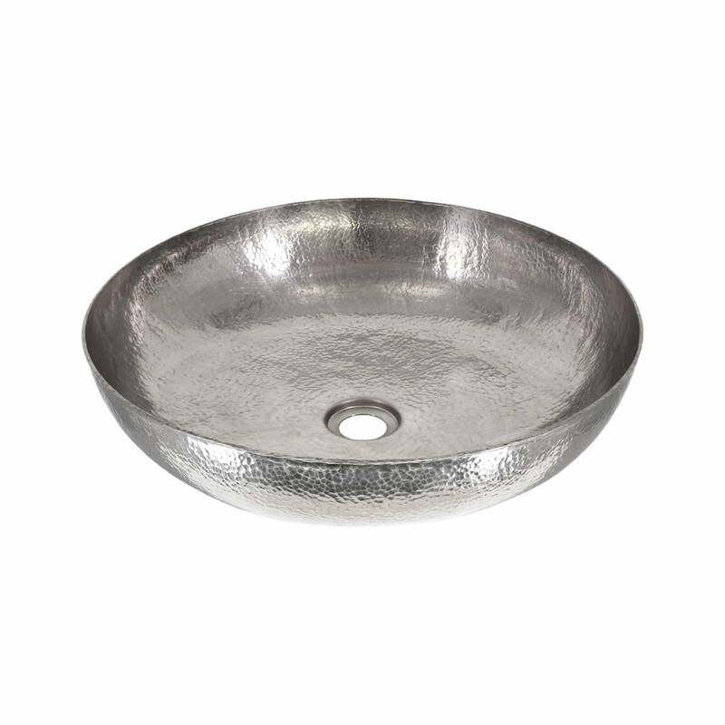 Maestro Sonata Brushed Nickel Vessel Bathroom Sink