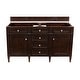 preview thumbnail 5 of 30, James Martin Vanities Brittany 60" Double Vanity, Burnished Mahogany Burnished Mahogany Cabinet Base Only - No Top