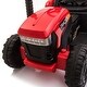 preview thumbnail 23 of 46, 12V Ride-On Tractor - LED Lights & Trailer for a Farming Adventure