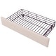 preview thumbnail 11 of 66, Queen/Full Upholstered Platform Bed with LED Lights & 4 Drawers