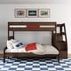 preview thumbnail 2 of 26, Max and Lily Modern Farmhouse Twin XL Over Queen Bunk Bed With Staircase