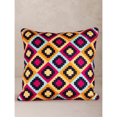 Mandira Throw Pillow Cover, 20"x20"