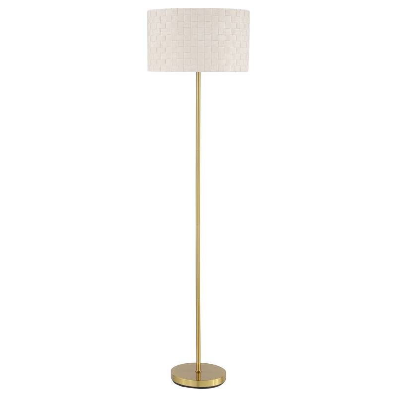 Ramiro 66-inch Drum Shade Metal Floor Lamp Gold - Gold