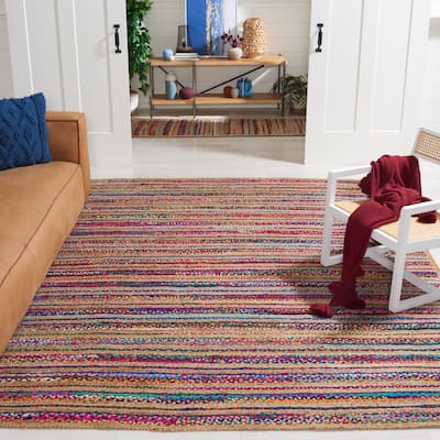 SAFAVIEH Handmade Cape Cod Annagret Coastal Jute Rug