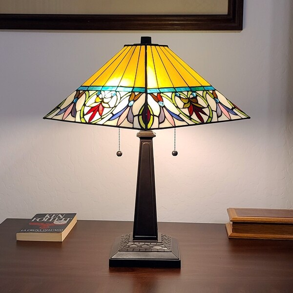 Tiffany Style Table Lamp Mission 22