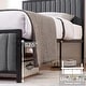 preview thumbnail 5 of 19, Javlergo Set of 2 Twin Bed Frame with Upholstered Tufted Headboard & Footboard, No Box Spring Needed