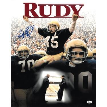 Shop Rudy Ruettiger Signed Notre Dame Fighting Irish 16x20 Photo