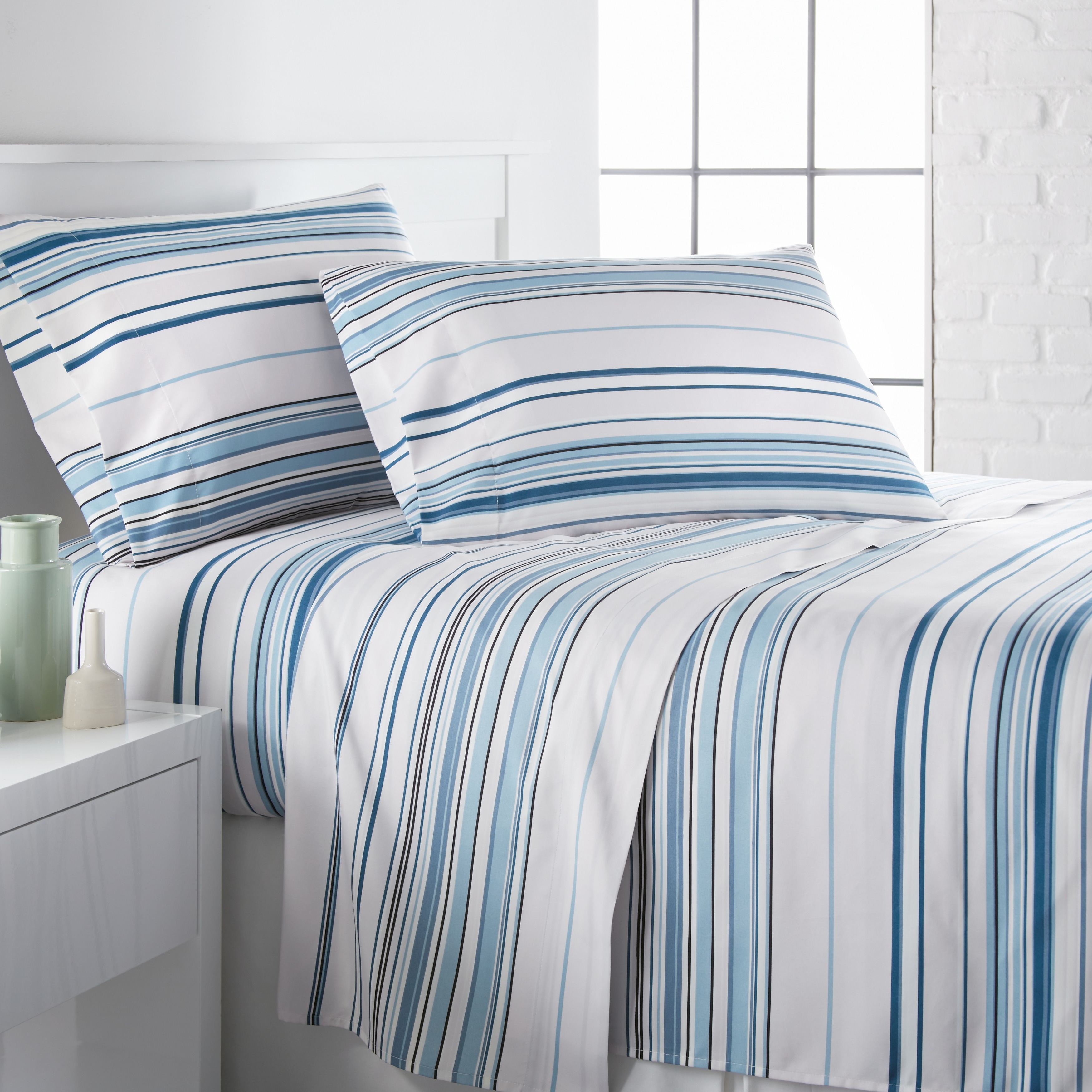 Bed bath and beyond striped sheets new arrivals