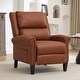 preview thumbnail 6 of 46, HOMYKA Upholstered Chaise Lounge with Nail Trim for Living Room Yellow Brown