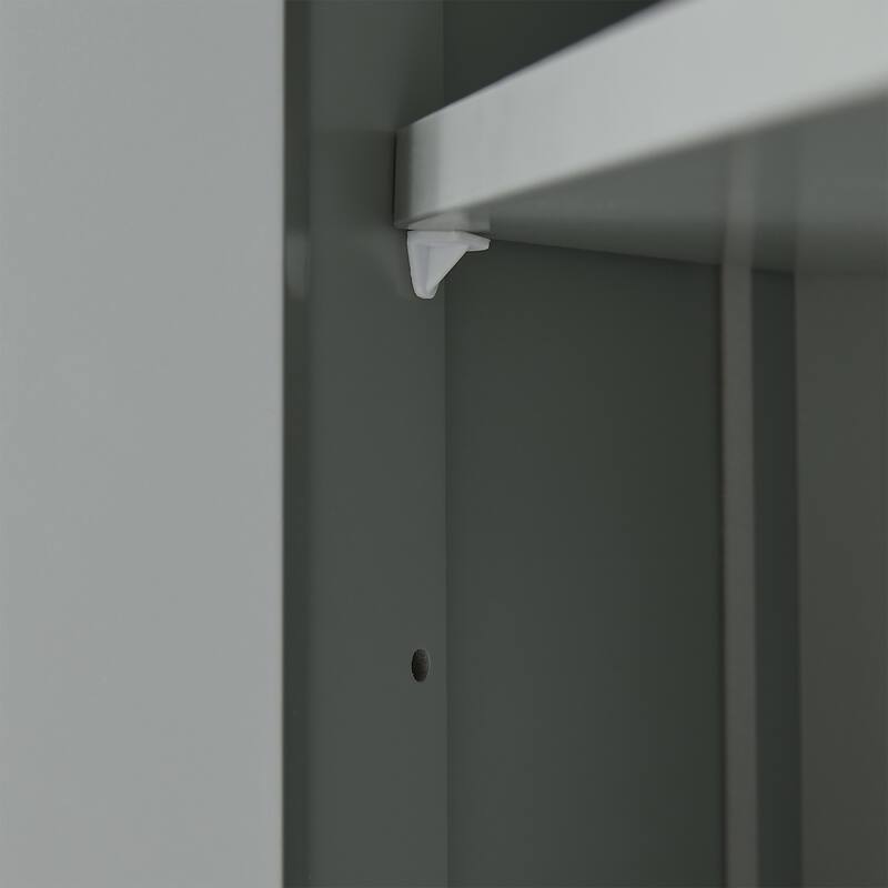 Modern Triangle Cabinet Corner Storage Cabinet with Adjustable Shelves