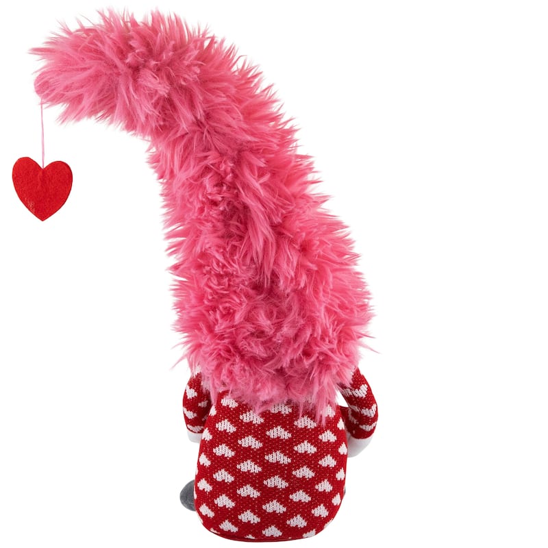 Fuzzy Love Valentine's Day Gnome - 18"