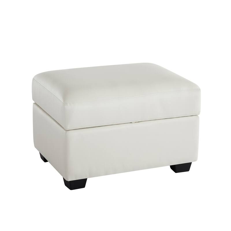 Morden Fort Tufted Storage Ottoman, Rectangular Footstool