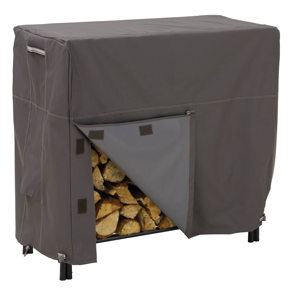 Classic Accessories Ravenna Water-Resistant 4 Foot Log Rack Cover