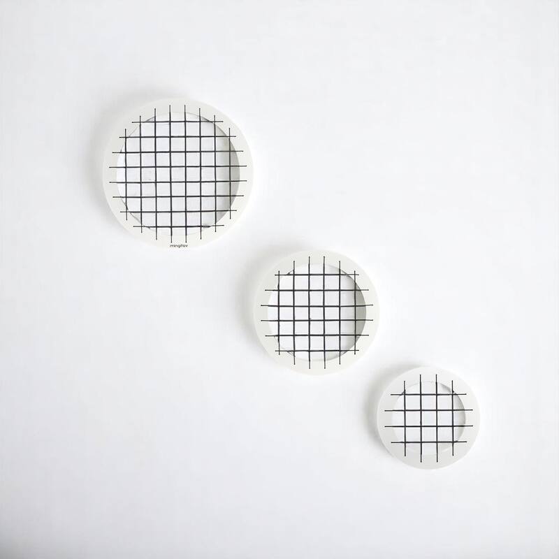 3-Piece Memory Board Wall Decor - White