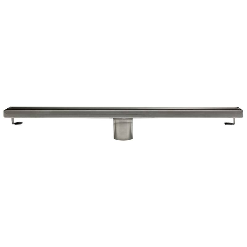 ALFI brand 24" Long Modern Stainless Steel Linear Shower Drain w/o Cover