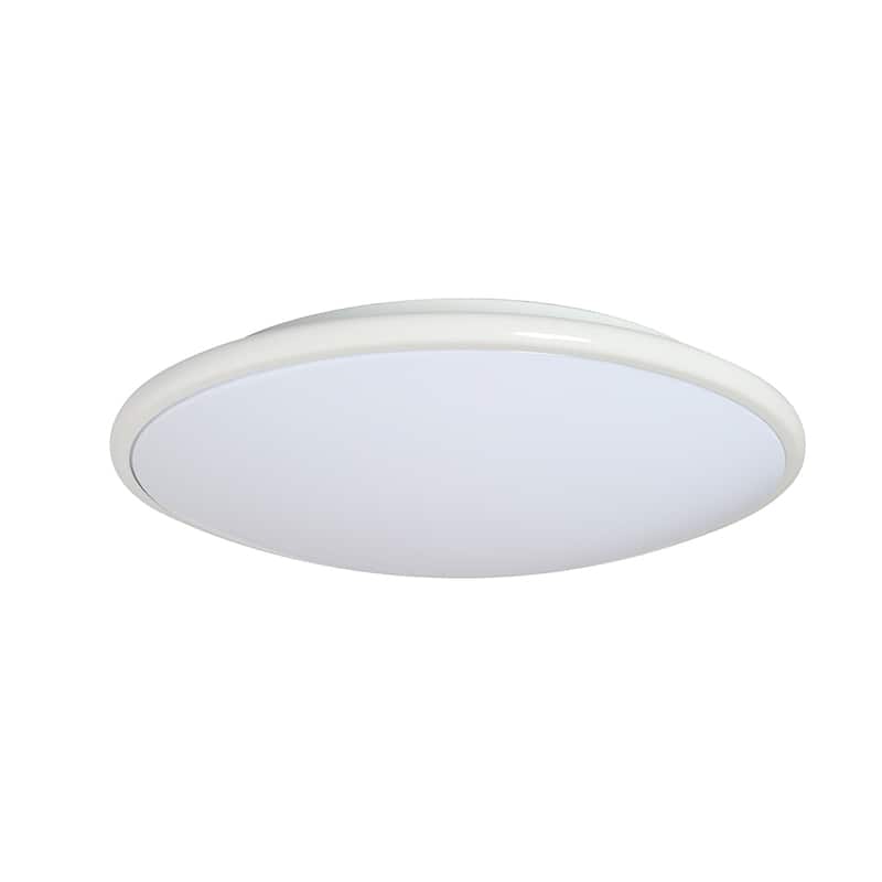Amax Lighting 15W LED Euro in White Finish w/900 Lumens