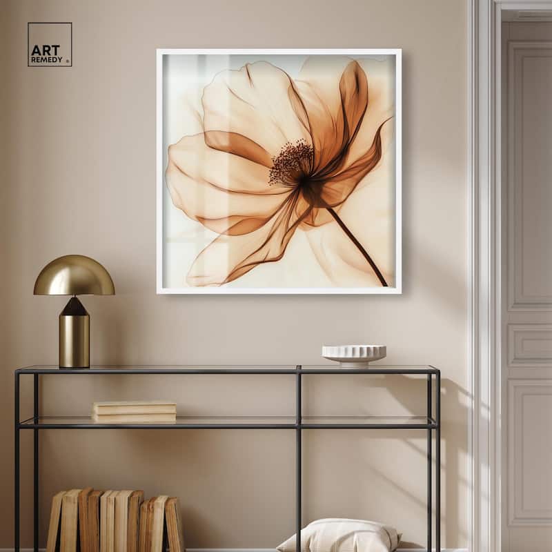 Fragile Elegance II Shadowbox by Art Remedy