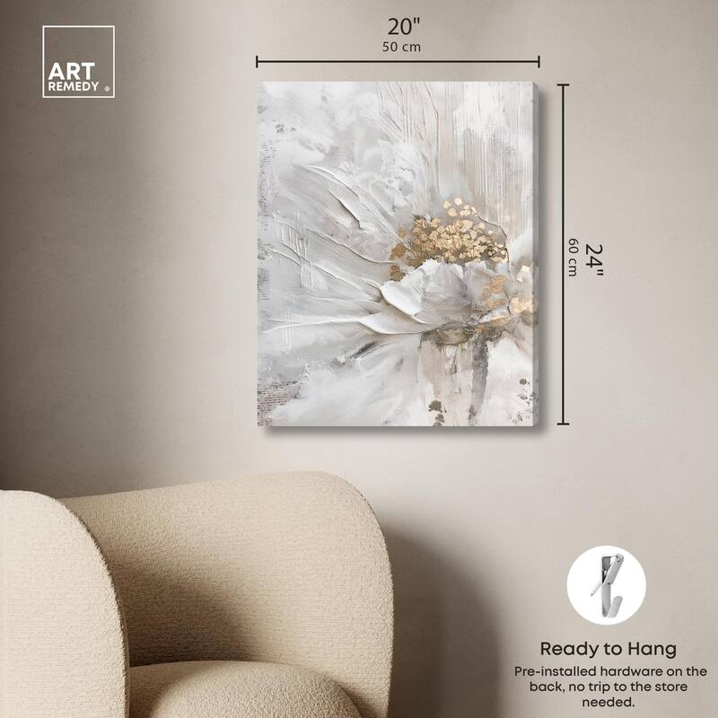 Lunar Heart (II) Canvas by Art Remedy, Gallery Wrapped