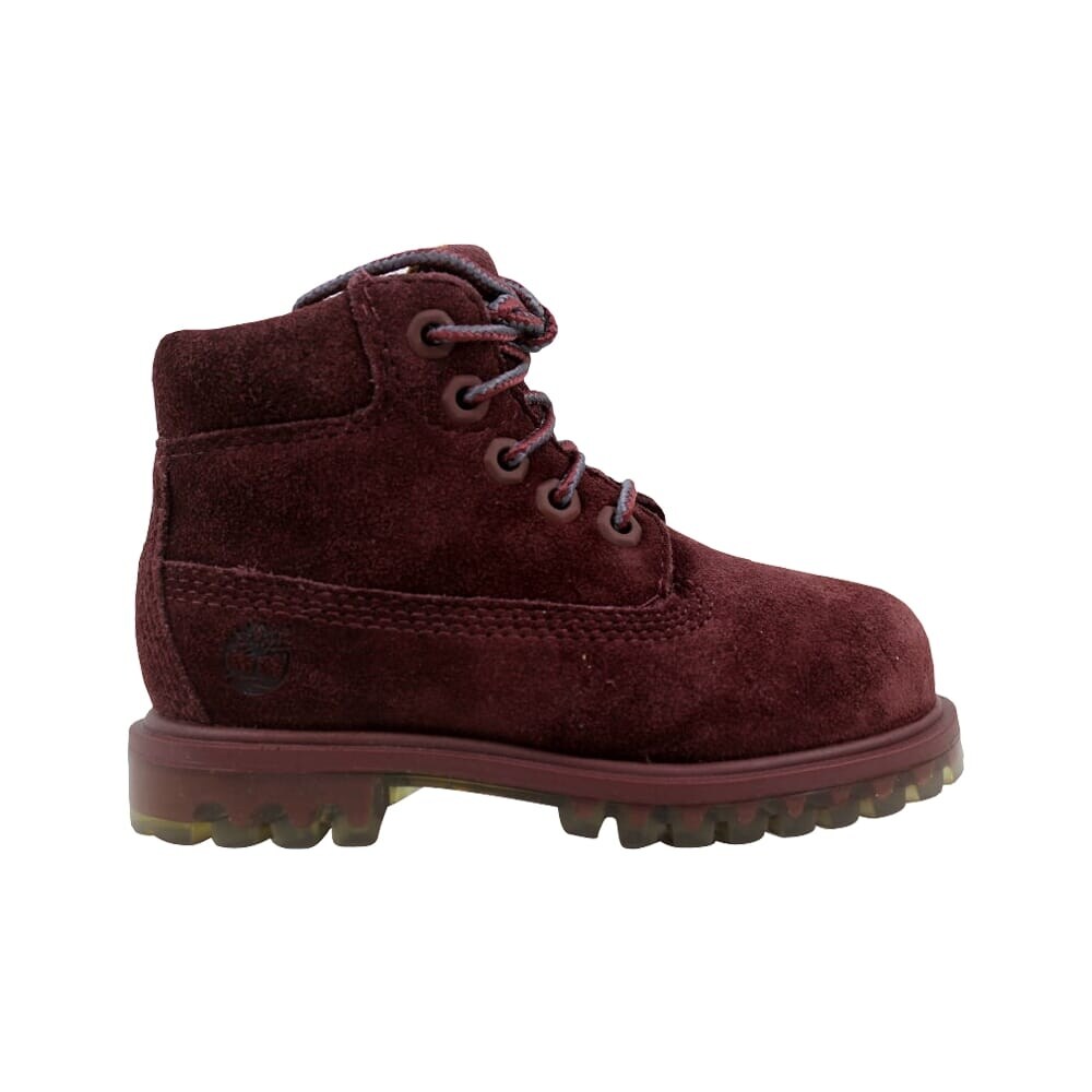 dark red timberlands