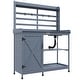 preview thumbnail 20 of 25, Outsunny Wooden Potting Bench, Outdoor Potting Table with Storage Cabinet, Storage Shelves, Sink