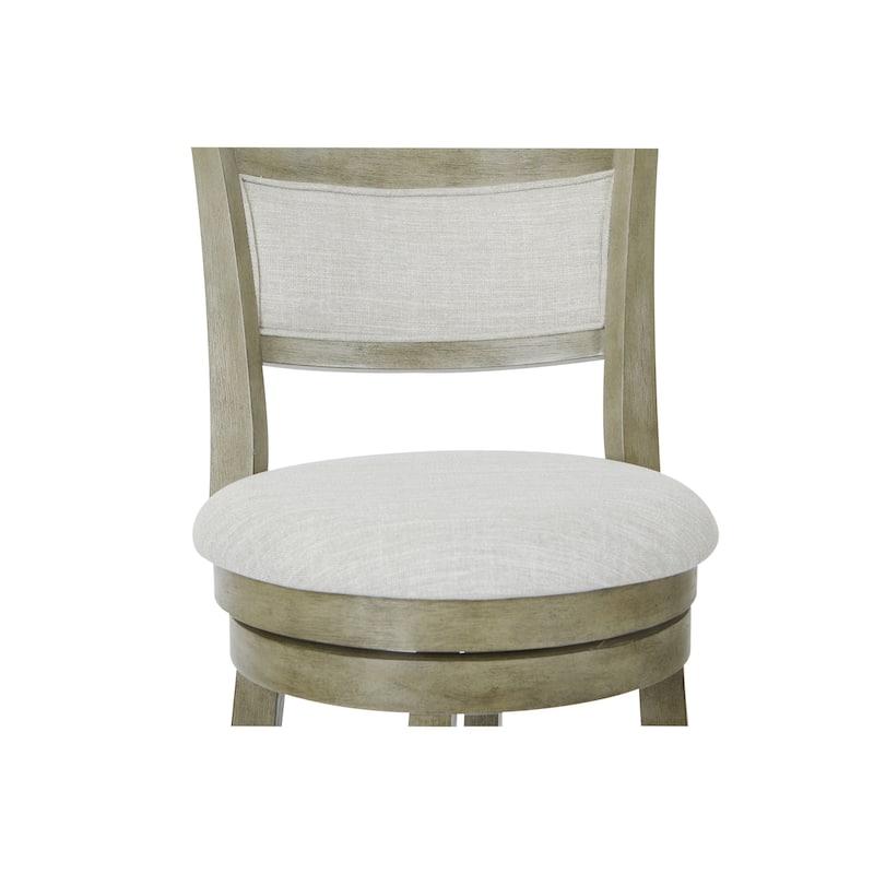 The Gray Barn McNiven 30-inch Swivel Stool with Solid Back