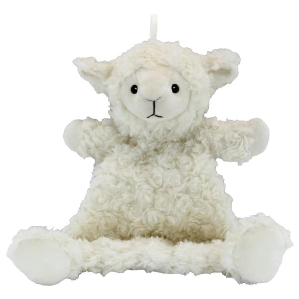 slide 2 of 4, Lamb Crinkle Cuddler - Lamb Crinkle Cuddler