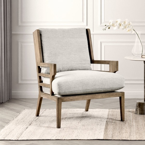 Rodger Ivory Accent Chair by Kosas Home Bed Bath & Beyond 38389452