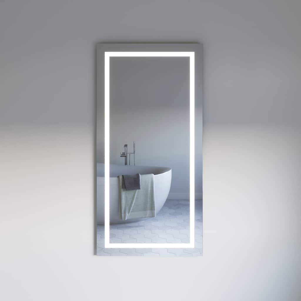 Fresca FMR026030 Santo 30" W x 59" H Modern Rectangular Aluminum