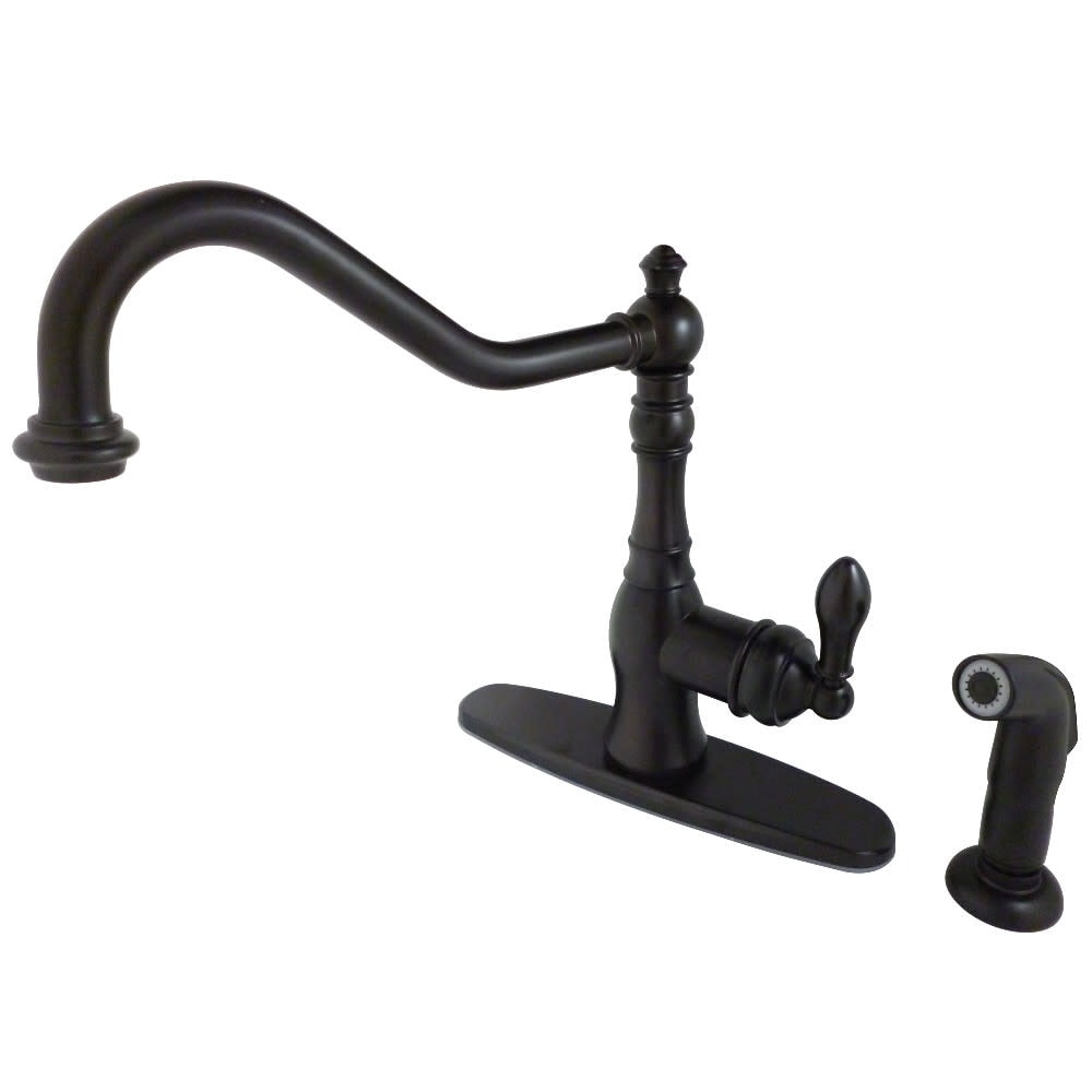 Kingston Brass American Classic 1.8 GPM Standard Kitchen Faucet -