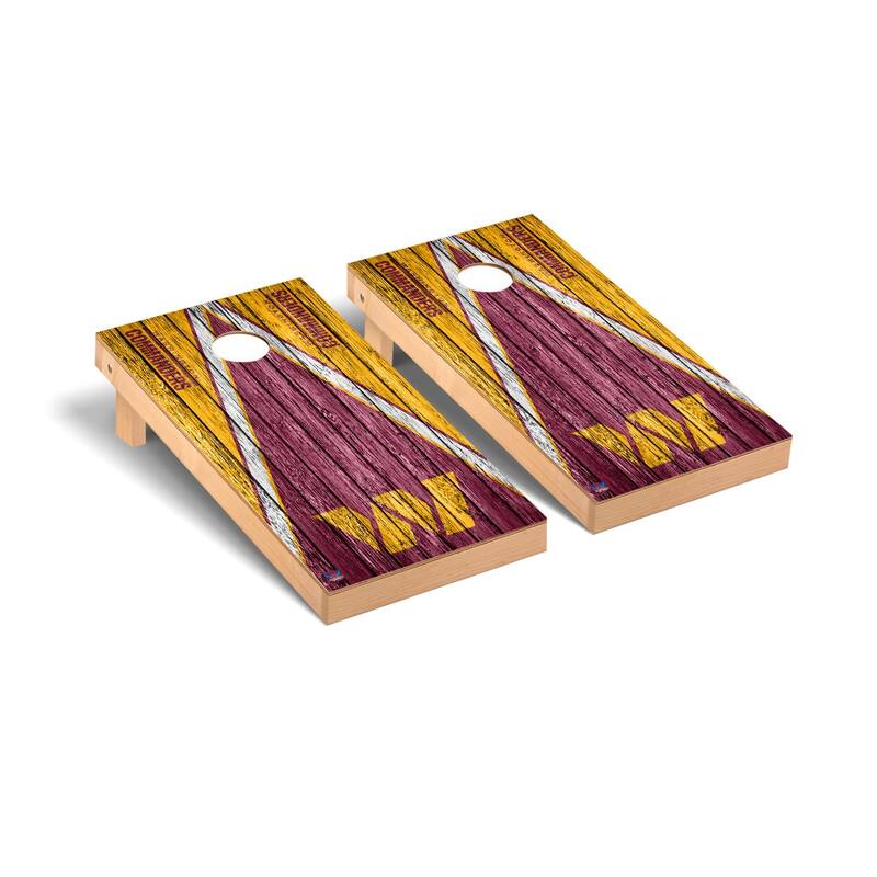 Washington Commanders 2x4 Pro Cornhole Boards - V4 - NO Accessories