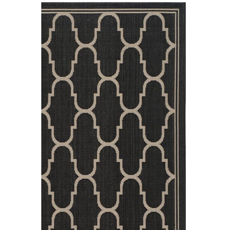 SAFAVIEH Courtyard Sufia Waterproof Trellis Backyard Patio Rug