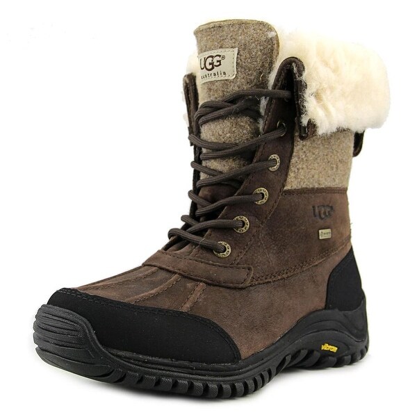 Ugg Australia Adirondack II Women Round Toe Leather Brown Winter Boot