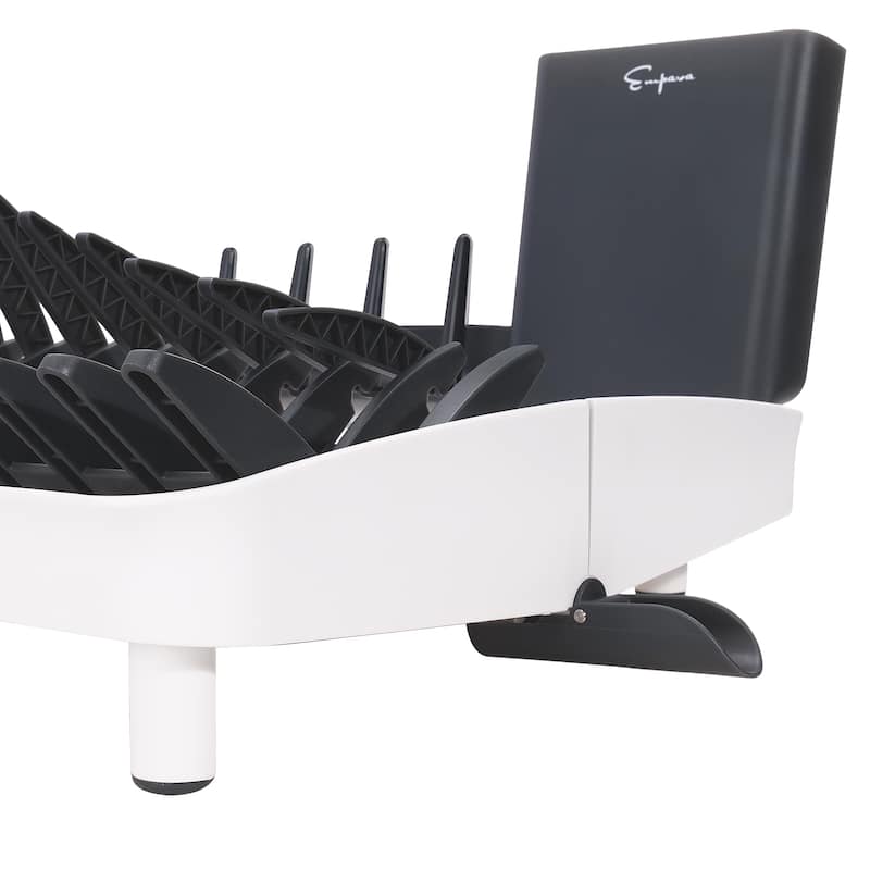 Foldable Countertop Dish Drying Rack with Drainer - 16.5" x 13.8"