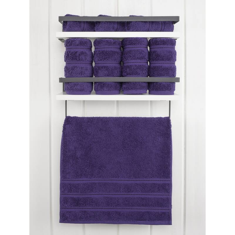 American Soft Linen 4-Piece Turkish Hand Towel Set