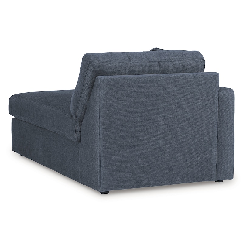 Signature Design by Ashley Modmax Blue 3-Piece Sectional with Chaise - 109" W x 68" D x 36" H